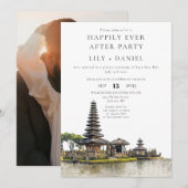 Happily Ever After Bali Wedding Photo Kaart (Voorkant / Achterkant)