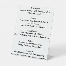 "Happily Ever After begint hier" Reclamebord Met Voetstuk