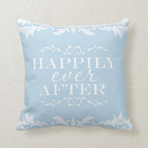 HAPPILY EVER AFTER Blauwe Prinses Worp Kussen