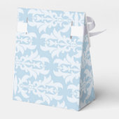 HAPPILY EVER AFTER Blauwe Trouwfeest Favor Dozen Bedankdoosjes (Achterkant)