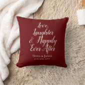 Happily Ever After Bourgondiërode Worpillow Kussen (Deken)