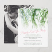 Happily Ever After bruiloftsfeest na de bruiloft Save The Date (Voorkant / Achterkant)