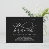 Happily Ever After Brunch, Moderne Romantische Fee Kaart (Staand voorkant)