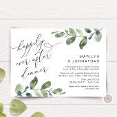 Happily Ever After Dinner, Elopement, Groene decor Kaart