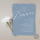 Happily Ever After Dinner Wedding Reception Dinner Kaart