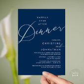 Happily Ever After Dinner Wedding Reception Dinner Kaart