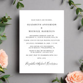 Happily Ever After Feestboog Foto Bruiloft Kaart