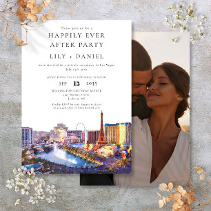 Happily Ever After Foto Las Vegas Huwelijk Kaart