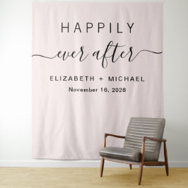 Happily Ever After Fotohokje Roze Wandkleed