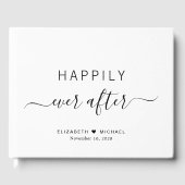 Happily Ever After Huwelijk Gastenboek (Voorkant)