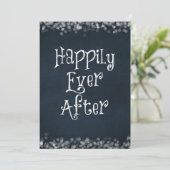 Happily Ever After Huwelijk of Jubileum Blank Kaart (Staand voorkant)
