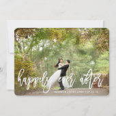 Happily Ever After | huwelijksaankondiging Kaart (Voorkant)