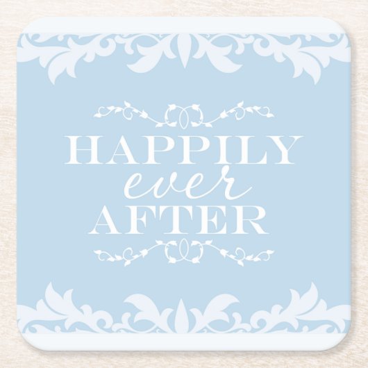 HAPPILY EVER AFTER Keuken Tafel Onderzetters Decor (Voorkant)