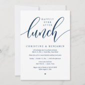 Happily Ever After Lunch, Verloving, Modern Script Kaart (Voorkant)
