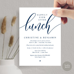 Happily Ever After Lunch, Verloving, Modern Script Kaart