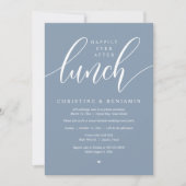 Happily Ever After Lunch, Vlucht, Modern Script Kaart (Voorkant)