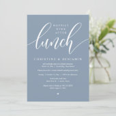 Happily Ever After Lunch, Vlucht, Modern Script Kaart (Staand voorkant)