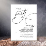 Happily Ever After Modern Elegant Wedding Dinner Kaart<br><div class="desc">Celebrate your love story with this elegant minimalist wedding invitation, designed with a refined sans font paired with delicate romantic elegant handwritten script. Perfect for couples who love modern romance, soft neutrals, and timeless typography, "happily ever after party". Perfect for couples extending their joyous occasion, this invitation exudes sophistication with...</div>