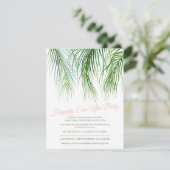 Happily Ever After na het bruiloftsfeest Save The Date (Staand voorkant)