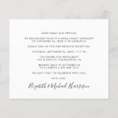 Happily Ever After Party Neon Lights Photo Wedding (Achterkant)