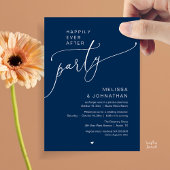 Happily Ever After Party Romance Wedding Reception Kaart