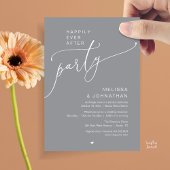 Happily Ever After Party Romance Wedding Reception Kaart