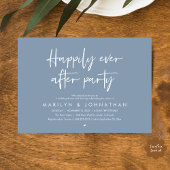 Happily Ever After Party, Wedding Dinner Dancing Kaart