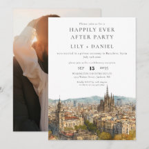 Happily Ever After Photo Barcelona Wedding
