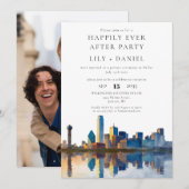 Happily Ever After Photo Dallas Wedding Kaart (Voorkant / Achterkant)