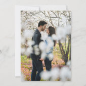 Happily Ever After Photo Kyoto Japan Wedding Kaart (Achterkant)