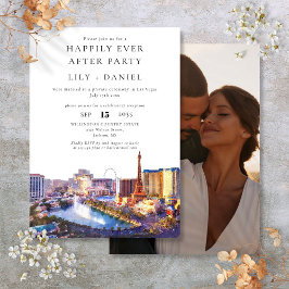 Happily Ever After Photo Las Vegas Wedding Kaart