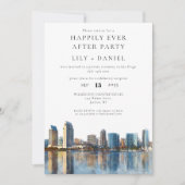 Happily Ever After Photo San Diego Wedding Kaart (Voorkant)