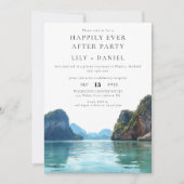 Happily Ever After Phuket Thailand Photo Wedding Kaart (Voorkant)
