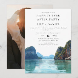 Happily Ever After Phuket Thailand Photo Wedding Kaart