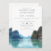 Happily Ever After Phuket Thailand Wedding Kaart (Voorkant / Achterkant)