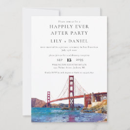 Happily Ever After San Francisco Wedding Kaart