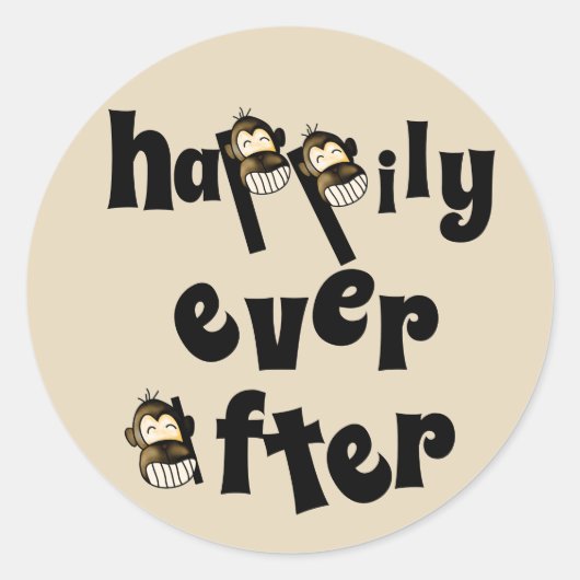 Happily ever after sticker (Voorkant)