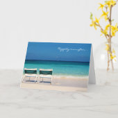 Happily Ever After - Strandthema Kaart (Gele Bloem)