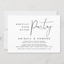 Happily Ever After Trouw Elopement Feest