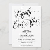 Happily Ever After Uitgebreid script zwart wit Kaart (Voorkant)