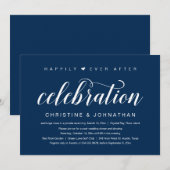 Happily Ever After, Uitnodiging voor Intieme Trouw (Voorkant / Achterkant)