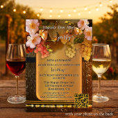 Happily Ever After Vineyard Wedding Kaart