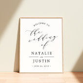 Happily Ever After | Welkomstteken voor bruiloft Poster