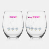 Happily ever after wijnglas zonder voet (Links)