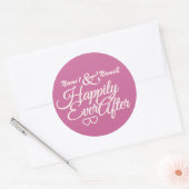Happily Ever Na aangepaste stickers (Envelop)
