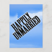 HAPPILY UNMARRIED BRIEFKAART (Voorkant)