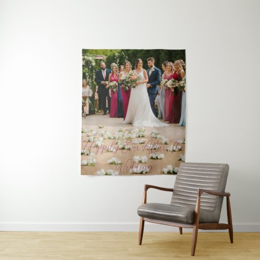 #HappilyEverAfter:DeTrouwTapisserie Wandkleed (In situ)