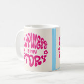 Happines Coffee Mok (Voorkant links)