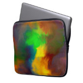 Happiness and arts laptop sleeve (Voorkant Links)