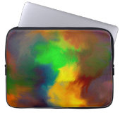 Happiness and arts laptop sleeve (Voorkant)